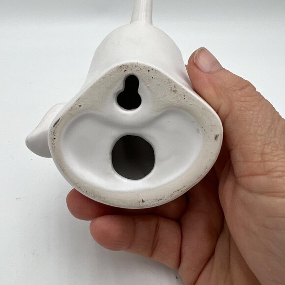 Blue Sky Clayworks Heather Goldminc Cat Rise Flowers 2004 Tealite - Picture 11 of 11